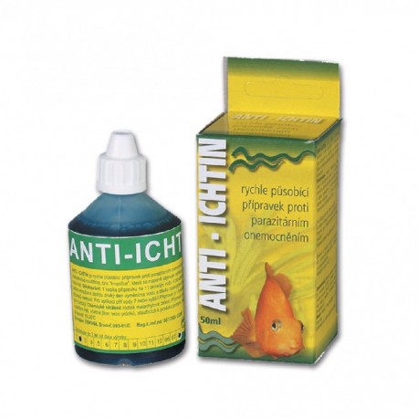 Antiichtin přípravek proti onemocnění ryb, 50 ml