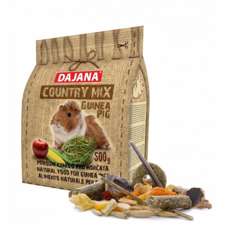 Dajana – COUNTRY MIX, Morče 500 g, krmivo pro morčata