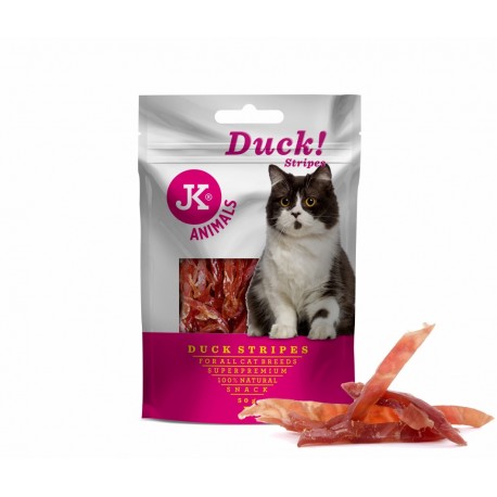 Meat Snack Cat Duck Strips, masový pamlsek
